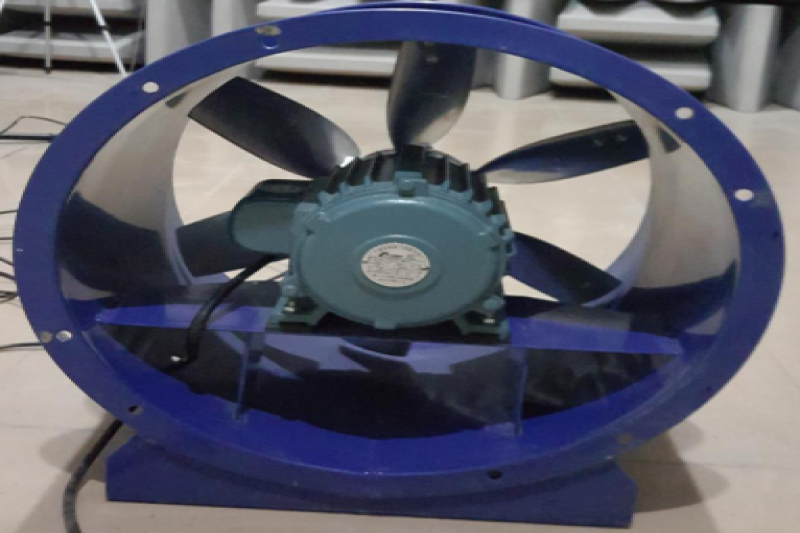 九洲普惠POG-3.5A軸流風(fēng)機(jī)在丹測(cè)半消聲室內(nèi)的噪聲測(cè)試案例與結(jié)果分析